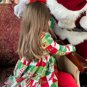 Bella & Omi Christmas Top 4T